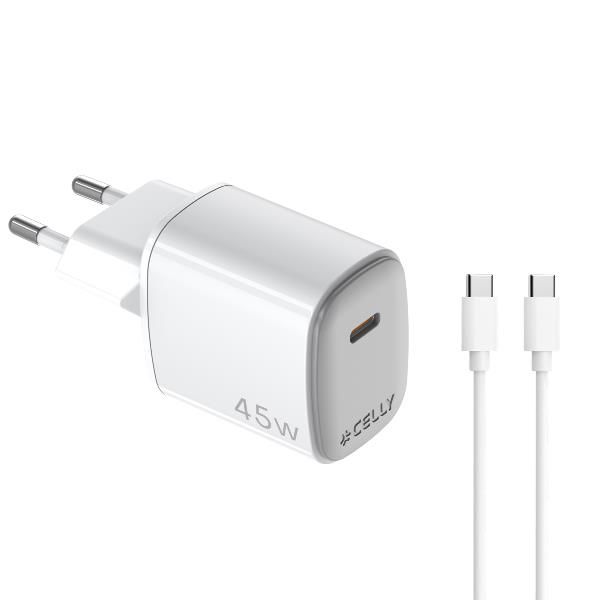 UP TC 1USB-C+USB-C 2M CABLE 45W