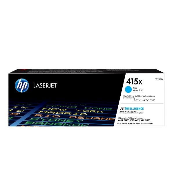 HP 415X CYAN LASERJET TONER CARTR
