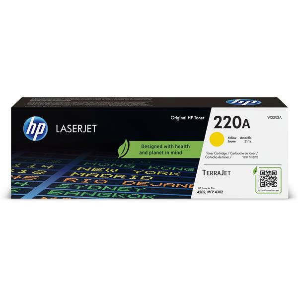 HP 220A TONER ORIGINALE GIALLO