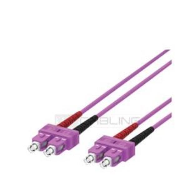 PATCH 2FO OM4 SCD/SCD VIOLA 3M