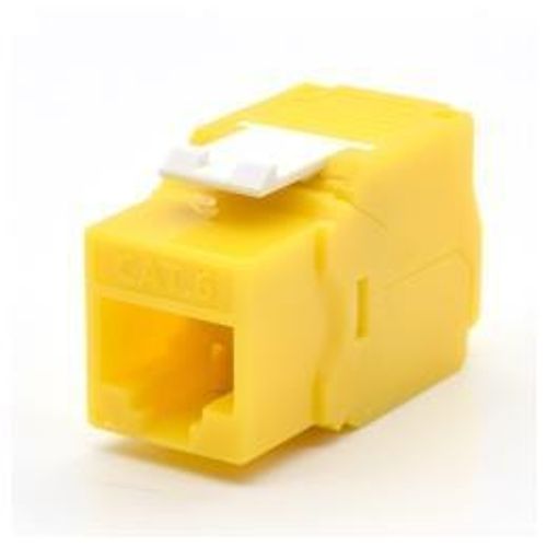 PRESA RJ45U CAT.6 GIALLO