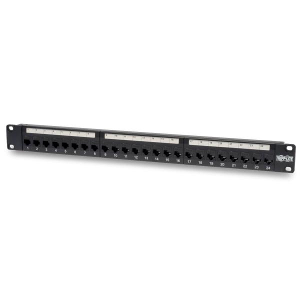 24-PORT 1U RACK-MOUNT CAT6/CAT5R
