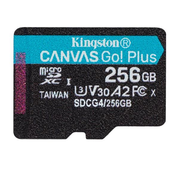 256GB MICROSDXC CANVAS GO PLUS GEN4
