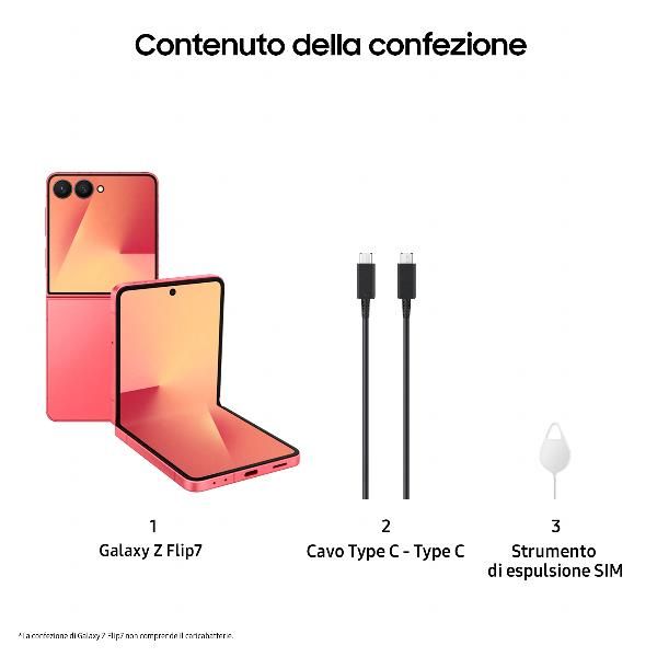 GALAXY Z FLIP7 12+256GB RED