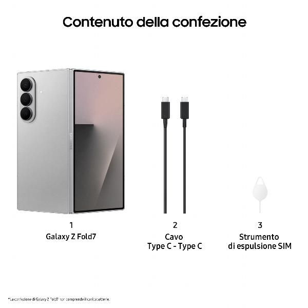 GALAXY Z FOLD7 12+256GB SILVER