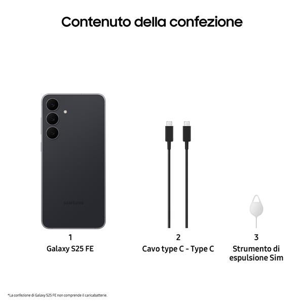 GALAXY S25 FE 8+256GB JETBLACK EE