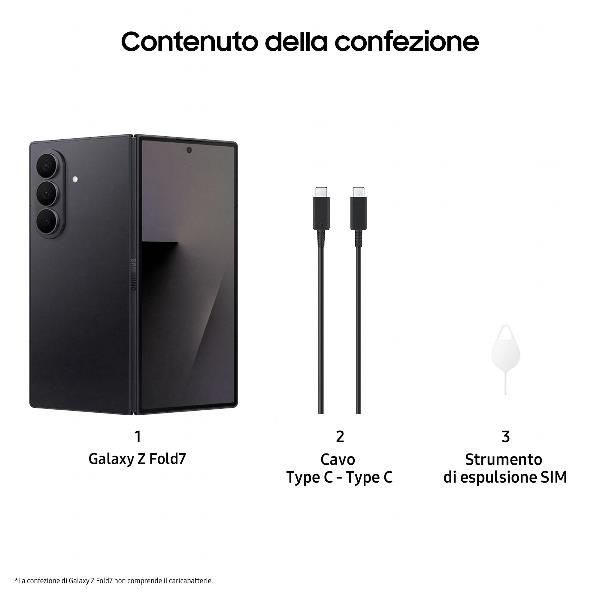 GALAXY Z FOLD7 12+256GB BLACK