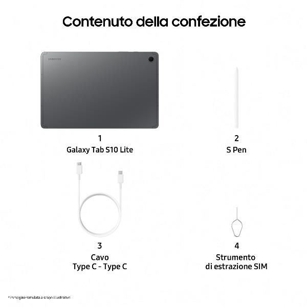 GALAXY TAB S10 LITE 5G 6+128GB