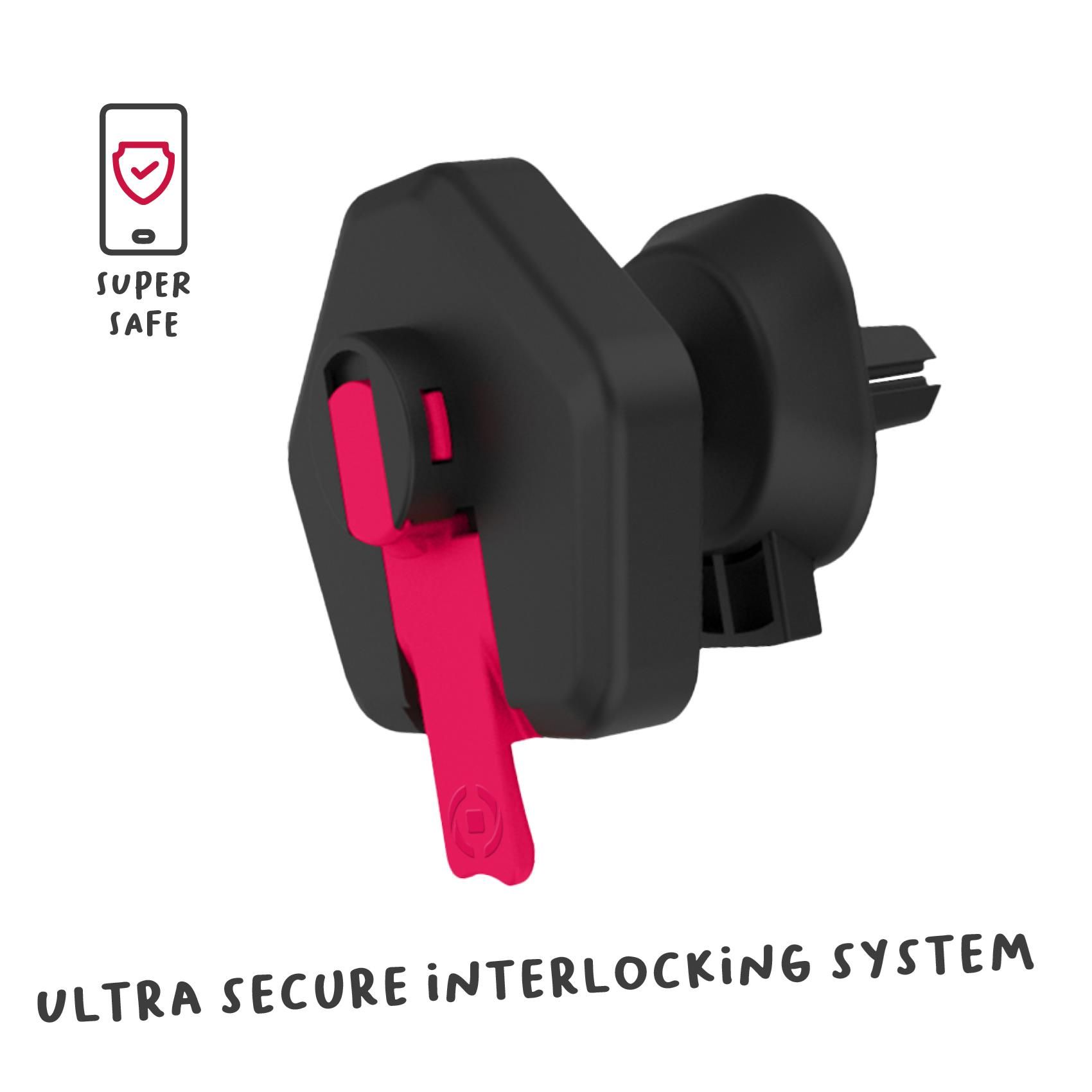 AIRVENT CAR HOLDER BLACK