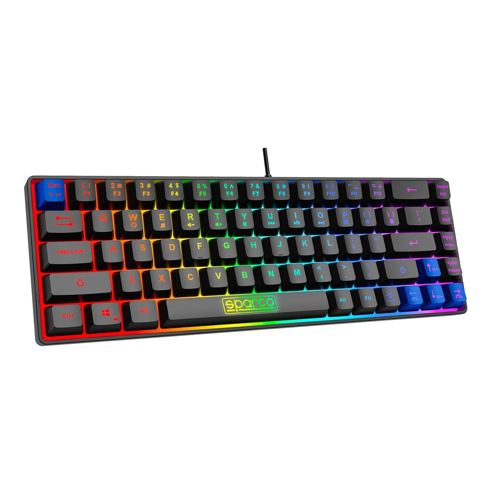 SPARCO WIRED MEMKEYBOARD GHOST