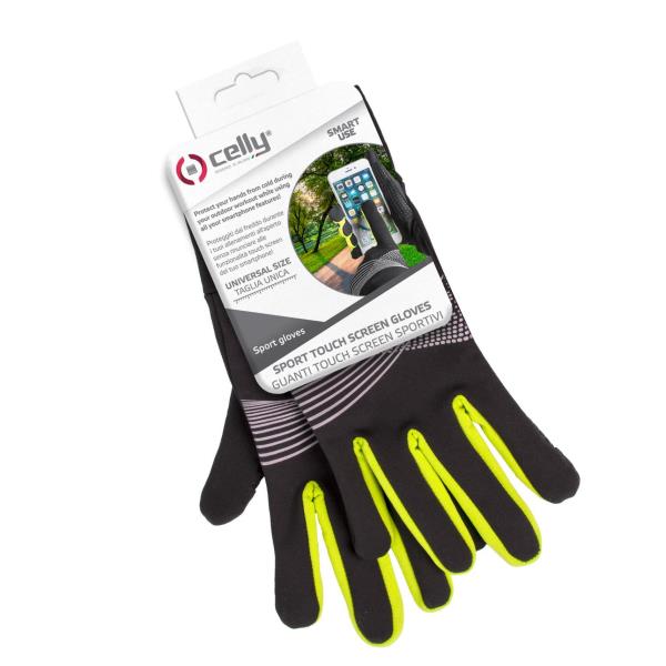 SPORT TOUCH GLOVES YELLOW - Image 3