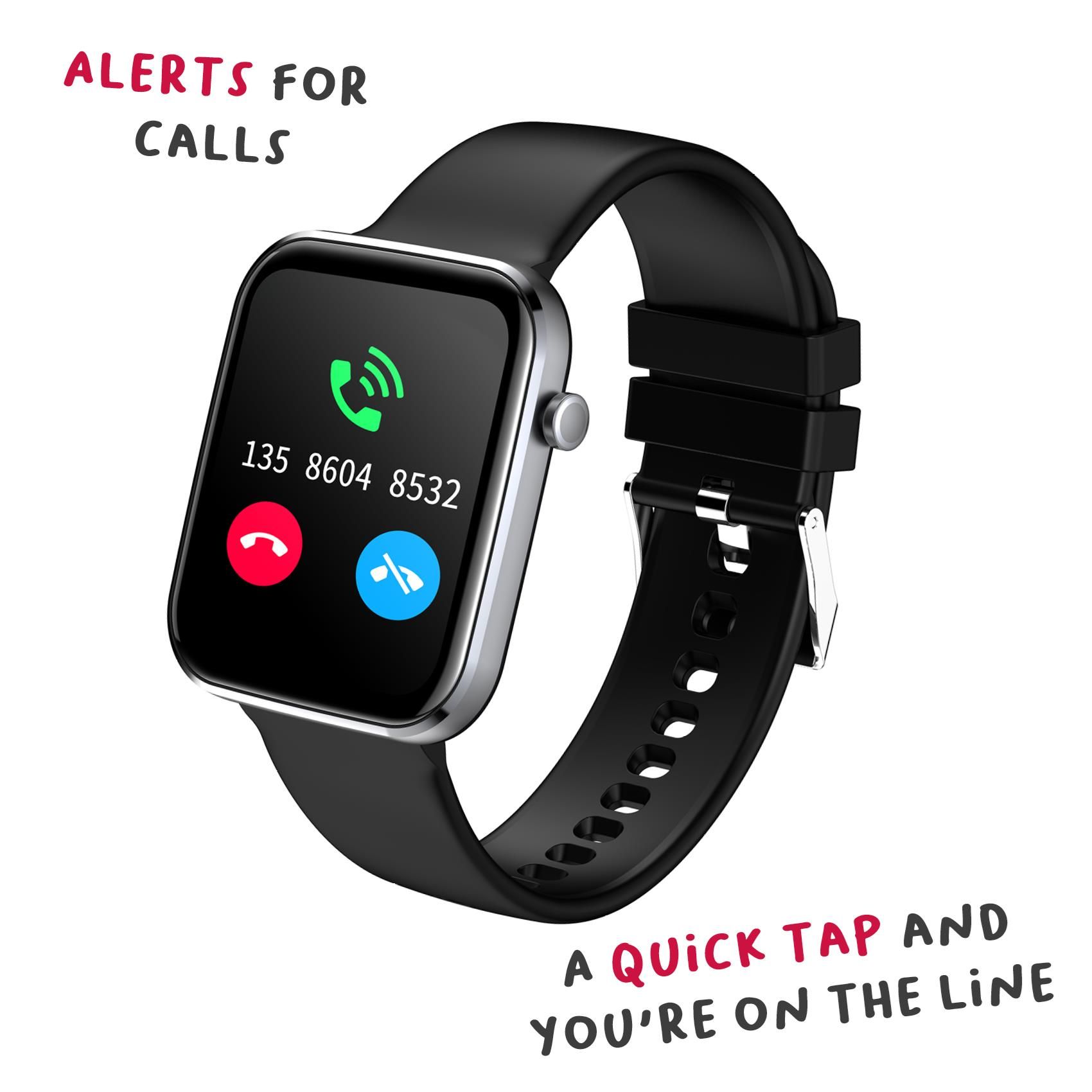 TRAINER SMARTWATCH SQUARE BLACK