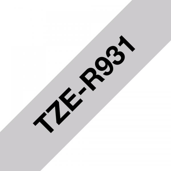 NASTRO TESSUTO NERO SU ARGENTO 12MM