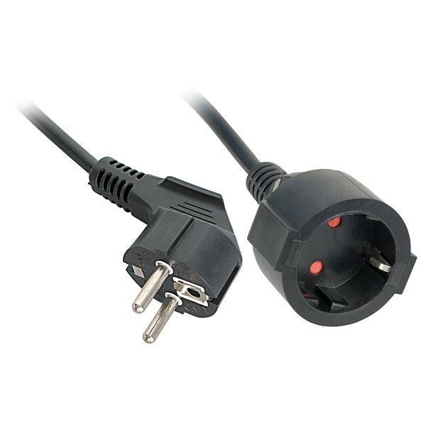 CAVO PROLUNGA SCHUKO NERO 5M