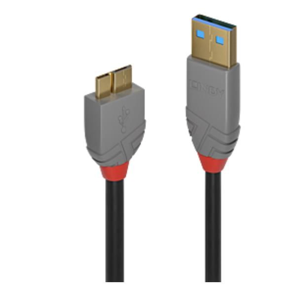 CAVO USB 3.2 A A MICRO-B ANTHRA 3M