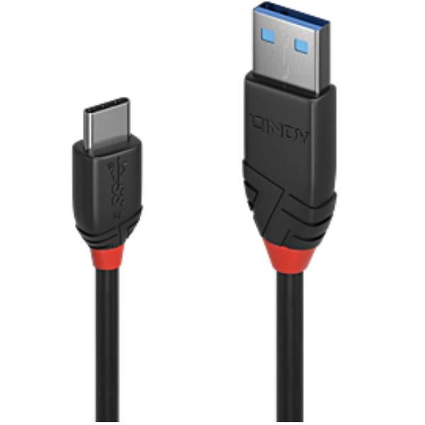 CAVO USB 3.1 TIPO C/A BLACK LINE,1M
