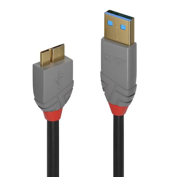 2M USB 3.1 A/MICRO-B ANTHRA