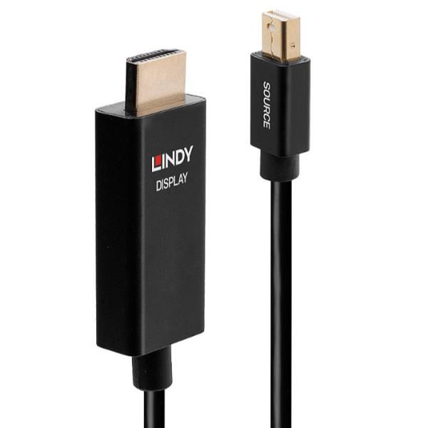 CAVO MINI DP A HDMI CON HDR, 0.5M
