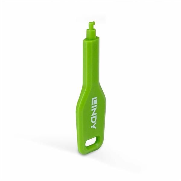 SFP PORT BLOCKER KEY GREEN