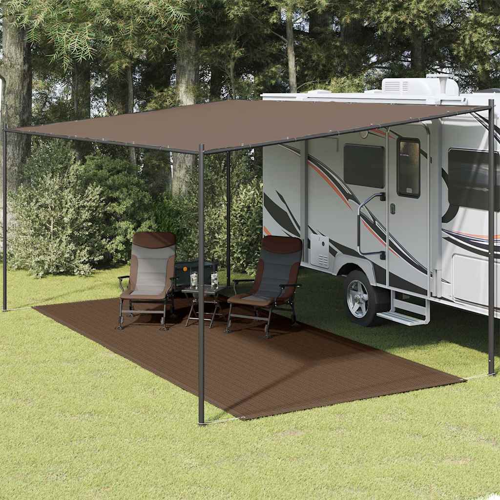 Tappeto Da Tenda 250x500 Cm Marrone
