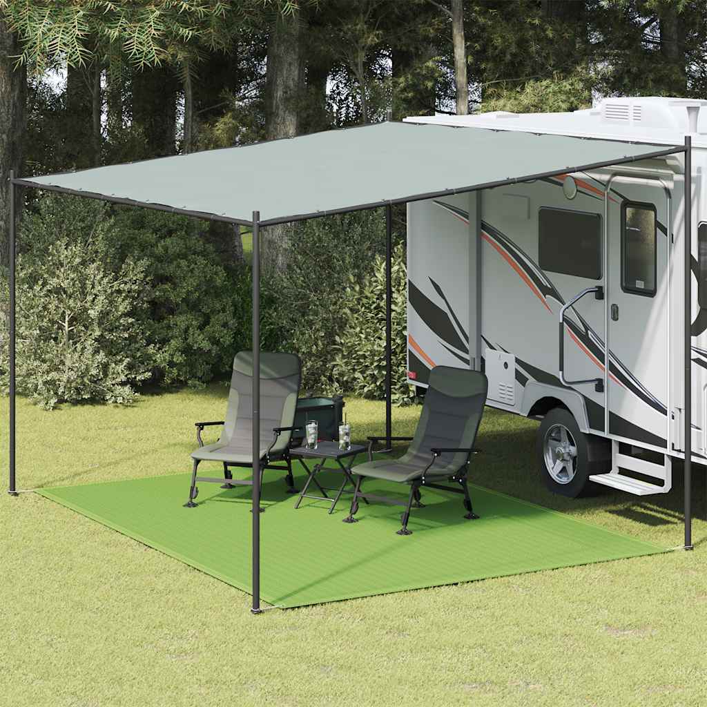 Tappeto Da Tenda Verde Chiaro 300x400 Cm Hdpe