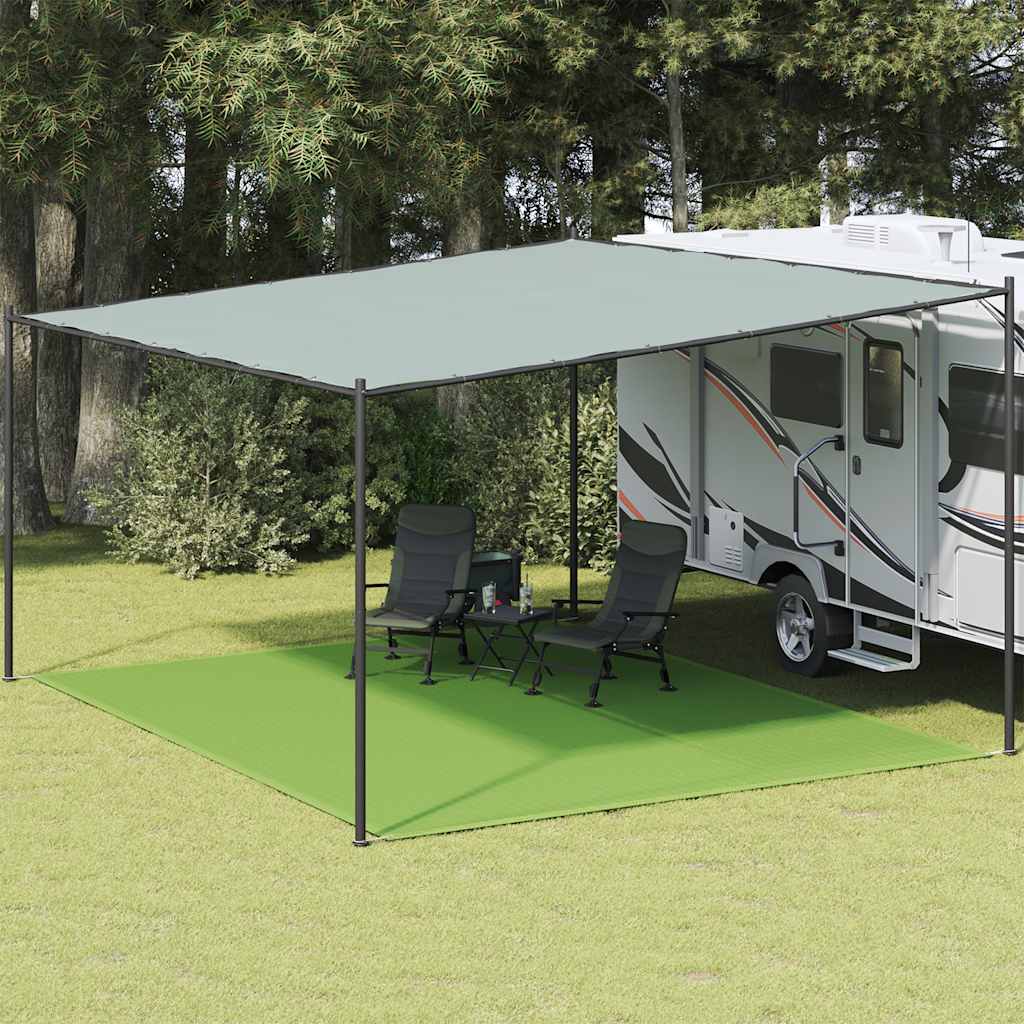Tappeto Da Tenda Verde Chiaro 400x500 Cm Hdpe