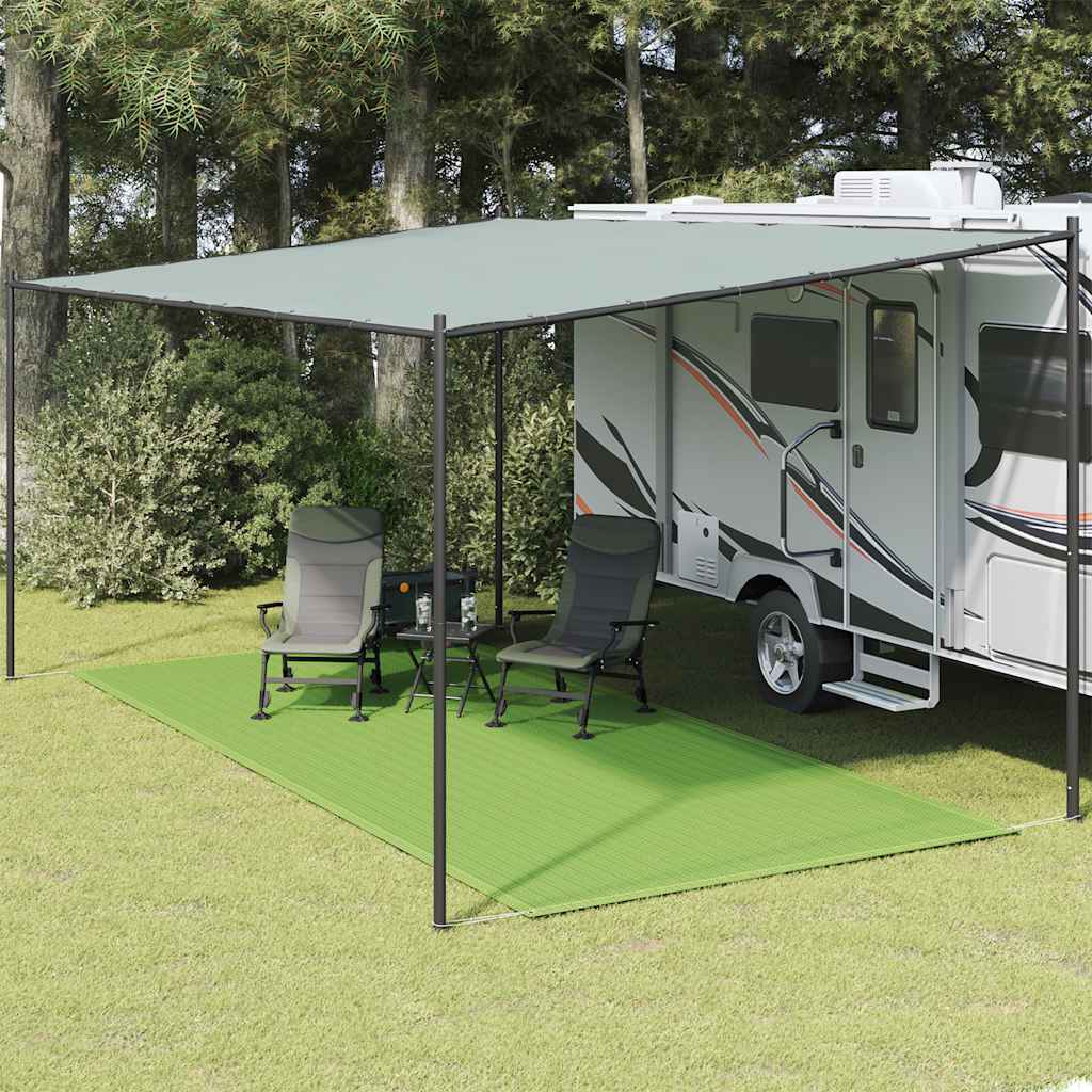 Tappeto Da Tenda Verde Chiaro 250x550 Cm Hdpe