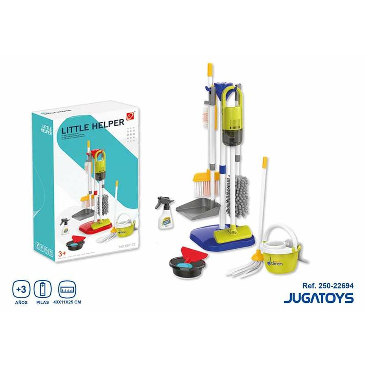 Kit Per Cleaning & Storage 43 X 11 X 25 cm