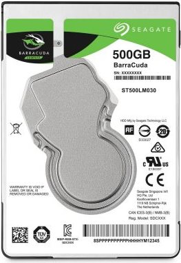 Seagate Guardian Barracuda St500lm030 - Festplatte - 500 Gb - Intern - 2.5" (6.4 Cm) - Sata 6gb/s - 5400 U/min - Puffer: 128 mb