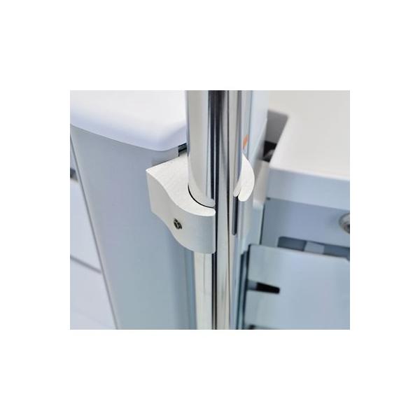 Ergotron Iv Pole Clamp Kit - Montagekomponente (2 Klammern, Befestigungshalterung)