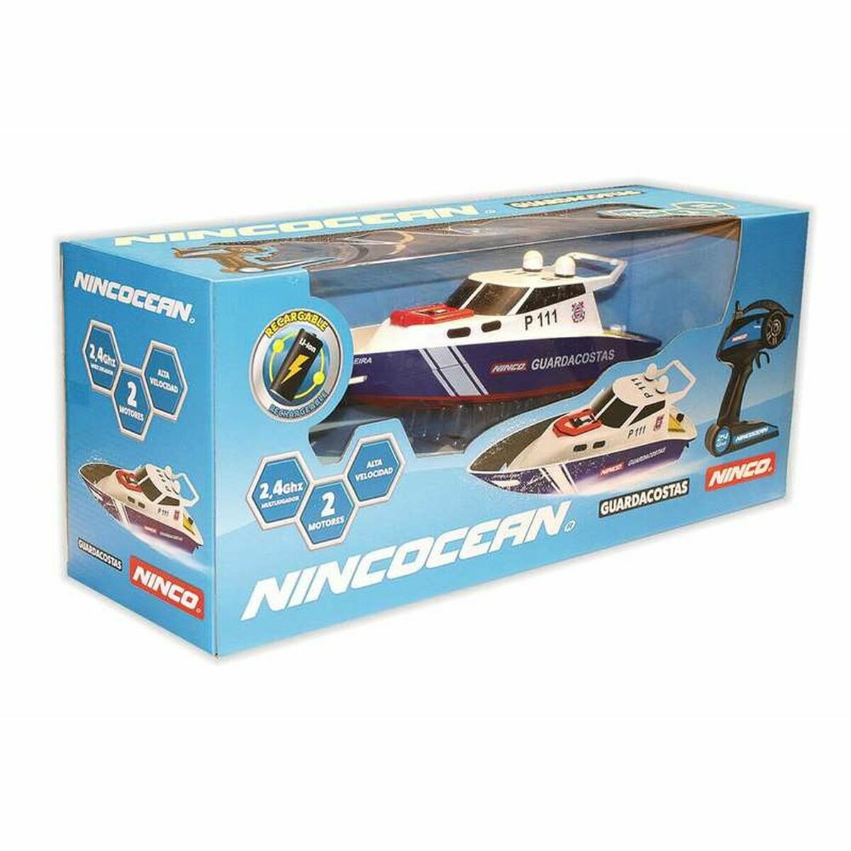 Barca Radiocomandata Ninco R/c Police