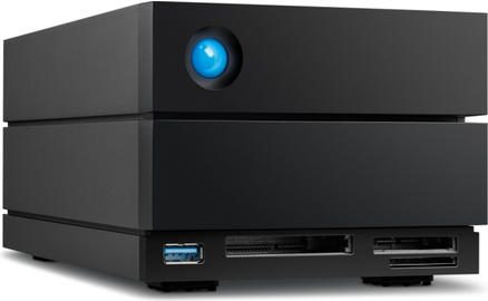 Lacie 2big Dock Stlg20000400 - FestplatteN-Array - 20tb - 2 Schächte (satA-600) - Hdd 10tb X 2 - Thunderbolt 3, Usb 3,2 Gen 2 (extern) - Mit 5 Jahre