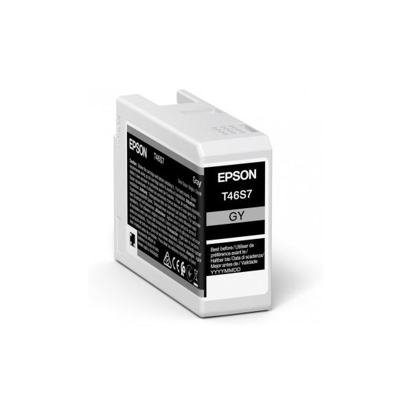 Epson T46s7 - 25 Ml - Grigio - Originale - Cartuccia D'inchiostro