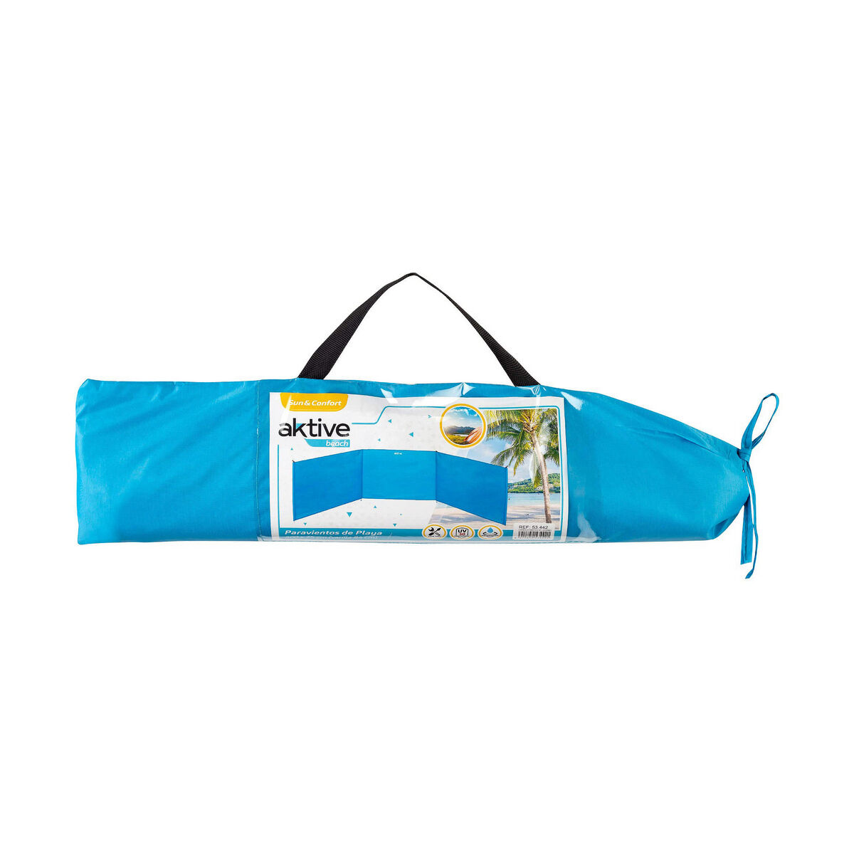 Tenda Paravento Aktive 200 X 75 X 84 Cm Azzurro