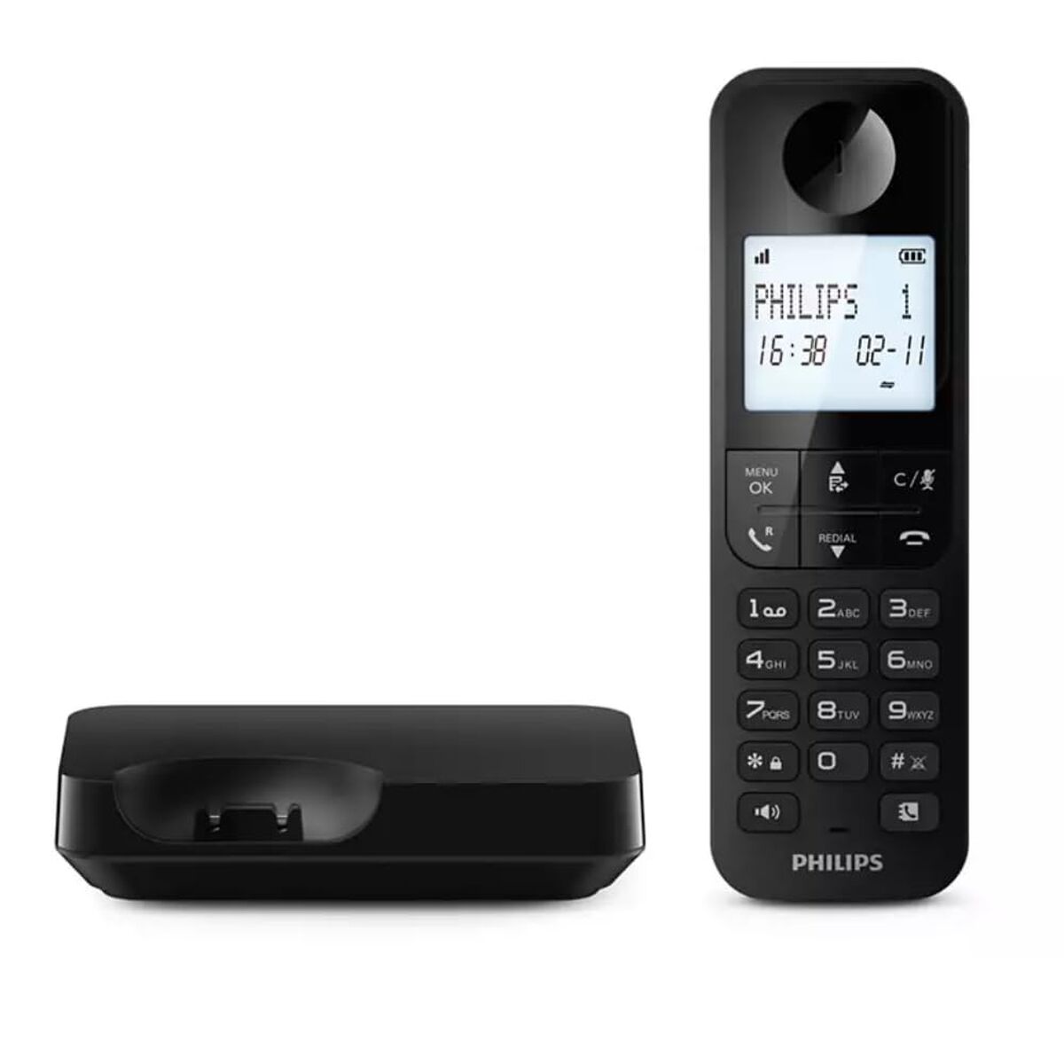 Telefono Senza Fili Philips D2701b Nero - Image 4