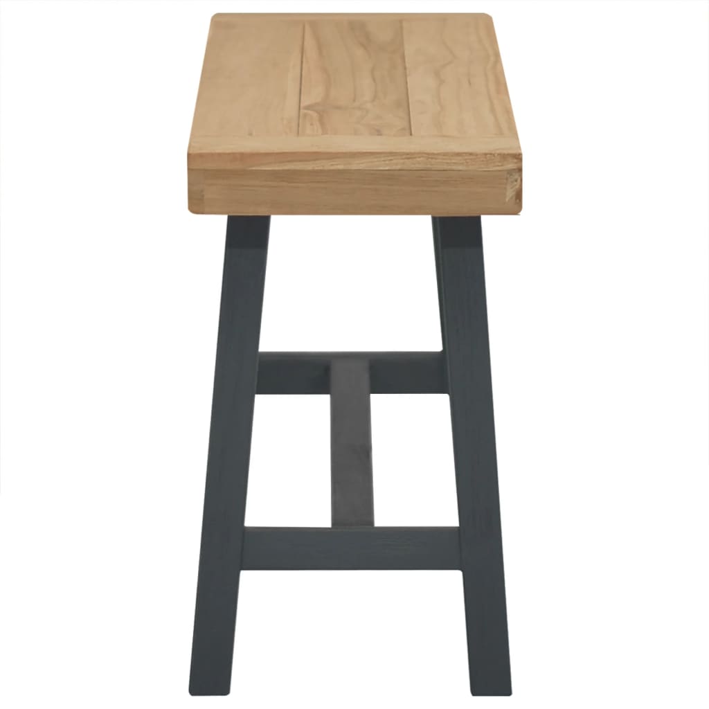 Panchina 110 Cm In Legno Massello Di Teak - Image 3