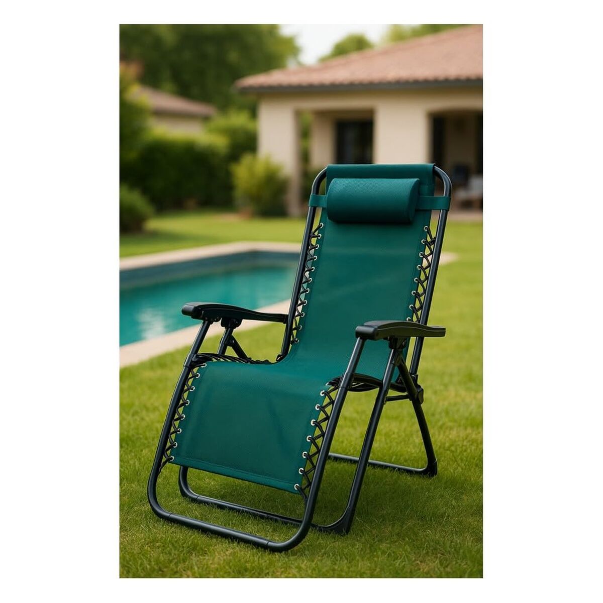 Sedia Pieghevole Marbueno Verde 90 X 108 X 66 cm