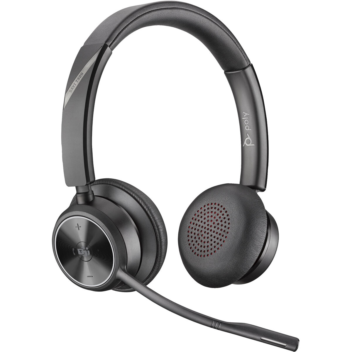 Auricolari Con Microfono Poly Savi 7320-M Office Dect Nero