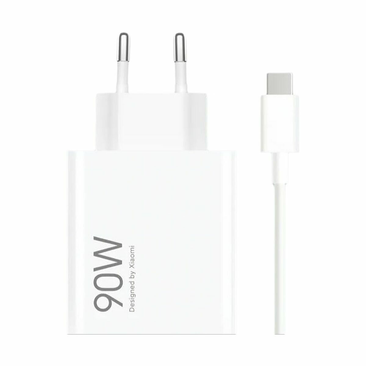 Caricabatterie Da Parete + Cavo Usb A Con UsB-C Xiaomi 90 W