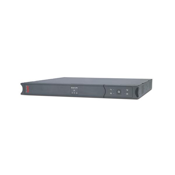 APC Smart-UPS gruppo di continuità [UPS] A linea interattiva 0,45 kVA 280 W 4 presa[e] AC (S-UPS SC 450VA 230V - 1U RCKMN)