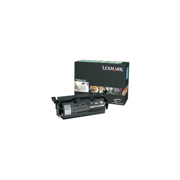 Lexmark T650A11E cartuccia toner 1 pz Originale Nero (Toner Black - Pages 7.000 - Warranty: 12M)