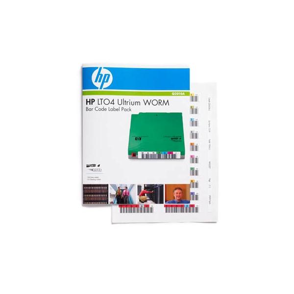 HPE Q2010A etichetta codici a barre (HP LTO4 Ultrium WORM Bar Code Label Pack)