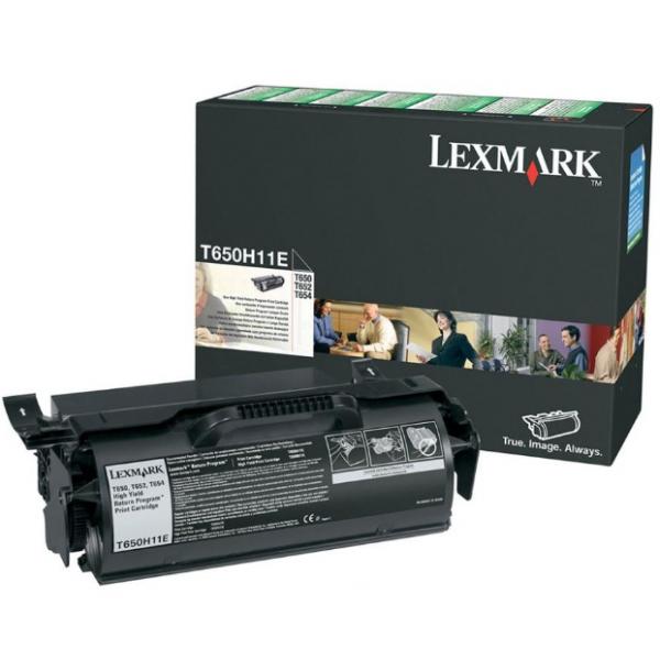 Lexmark T650H11E cartuccia toner 1 pz Originale Nero (Toner Black High Capacity - Pages 25.000 - Warranty: 12M)