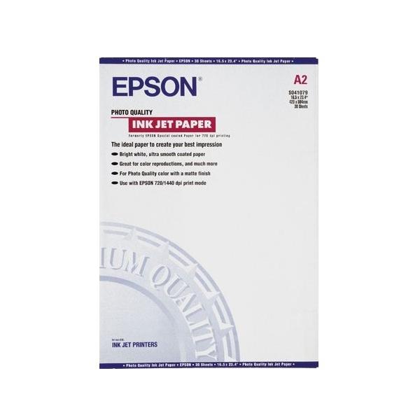 Epson Carta speciale [720/1440 dpi], finitura opaca (PHO QUALITY INKJET PAPER-A2 30S 105)