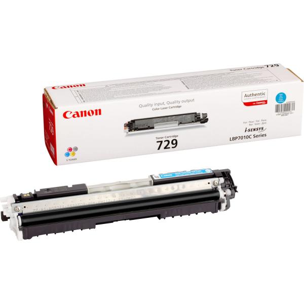 Canon CRG-729 C cartuccia toner 1 pz Originale Ciano (729 CYAN TONER CART)