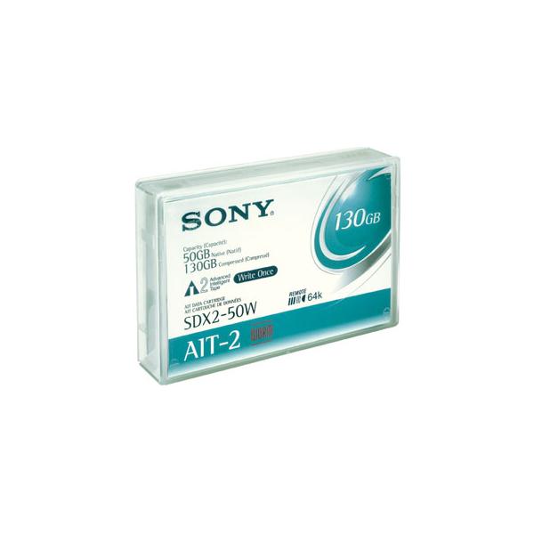 Sony DATA CARTRIDGE A.I.T2 Nastro dati vuoto 8 mm (SONY AIT2 50/130GB WRITE ONCE SONY AIT 2 50GB AIT [WITH CHIP] WRITE ONCE ONLY)