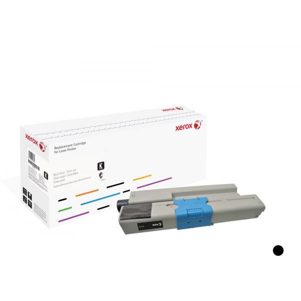 Xerox Cartuccia toner nero. Equivalente a Oki 44469804. Compatibile con Oki C510, C530, MC561 (XEROX 006R03189 BLACK TONER 44469804)