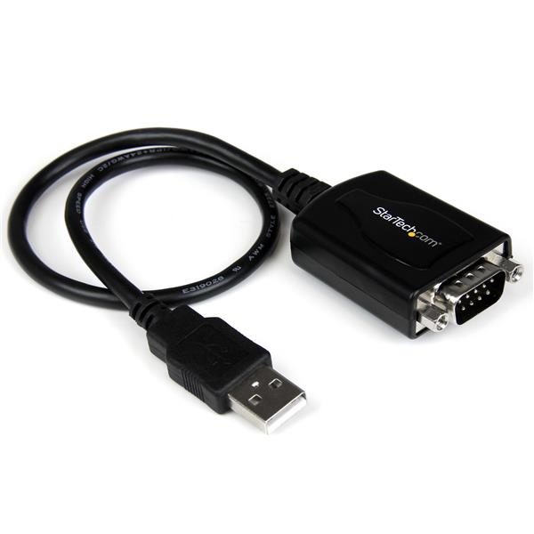 StarTech.com Cavo Adattatore USB 2.0 a Seriale RS232 DB9 con interfaccia COM - Adattatore professionale USB a DB9 / RS232 ad 1 porta (1 PORT USB TO SERIAL ADAPTER - CABLEE WITH COM RETENTION)