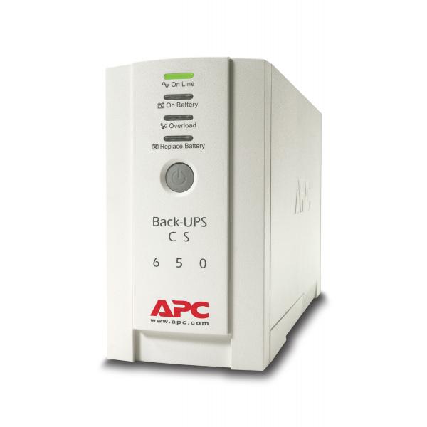 APC Back-UPS gruppo di continuità [UPS] Standby [Offline] 0,65 kVA 400 W 4 presa[e] AC (B-UPS 650VA 230V 4 IEC C13 USER RBC)