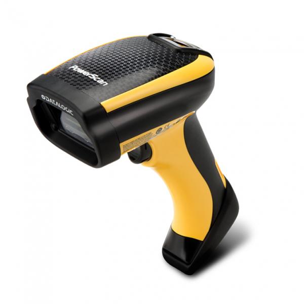 Datalogic PowerScan PM9100 Lettore di codici a barre portatile 1D LED Nero, Giallo (POWERSCAN M9100 433 RB USB KIT - IN)